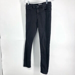 Loft black stretch denim high rise jeans